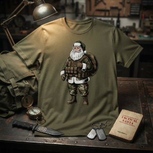 Camiseta Soldado Papai Noel