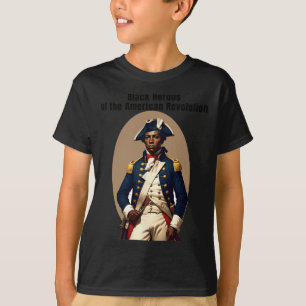 Camiseta Soldado Revolucionário da Guerra Patriótica Afro-A