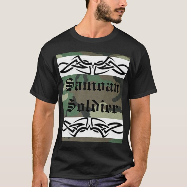 Camiseta Soldado samoano (Frente)