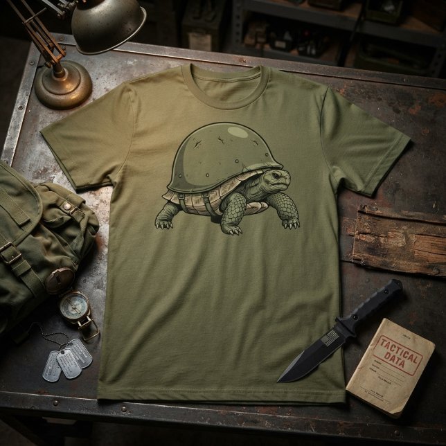 Camiseta Soldado Tartaruga (Criador carregado)
