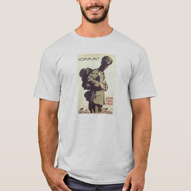 Camiseta Soldado WW1 alemão - Reenacting (Frente)