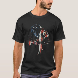 Camiseta Soldador Americano Bandeira Americana Soldadura Pa