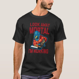 Camiseta Soldador de Aço Ironworker Metal Worker Weldin