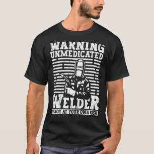 Camiseta Soldador de Roupa para soldadura de ferreiro de fe