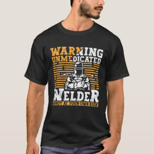 Camiseta Soldador de Roupa para soldadura de ferreiro de fe