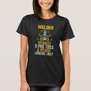 Camiseta Soldador de Soldaduras de Dispositivos de Voo de P