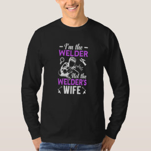 Camiseta Soldador Eu sei que eu soldo como uma garota Tent