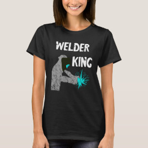 Camiseta Soldador King Mig Solding Helmet Steelsmith Weld M