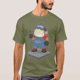 Camiseta Soldador Macaco