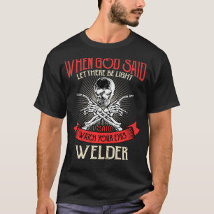 Camiseta Soldador Oferece Imagem Funcional De Soldadura Na 