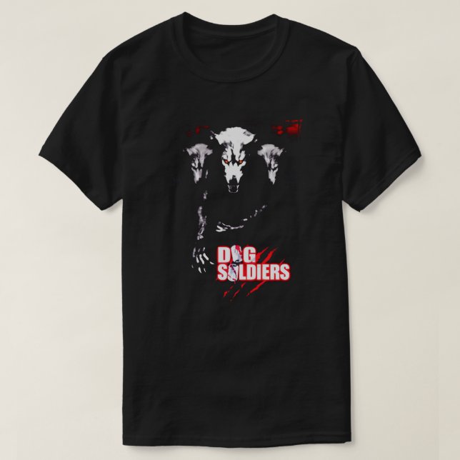 Camiseta Soldados Cães Essencial (Frente do Design)