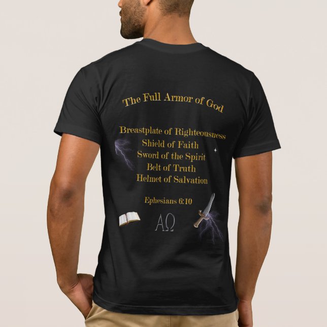 Camiseta Soldados Cristãos (Verso)
