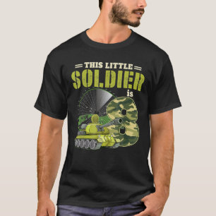 Camiseta Soldados de Aniversário de 8 Anos