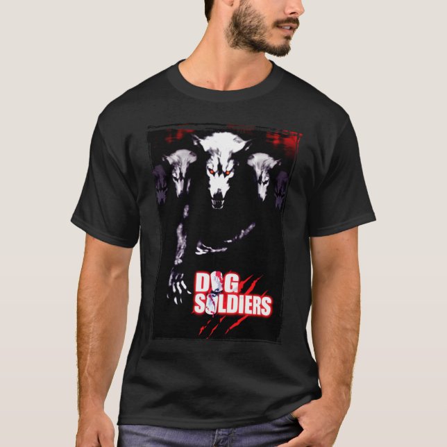 Camiseta Soldados de cães essenciais (Frente)