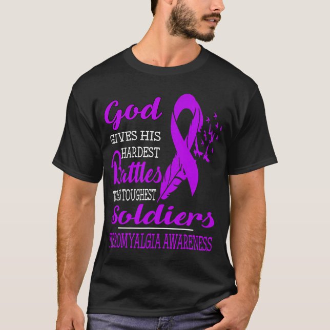 Camiseta Soldados Mais Duros De Deus - Sensibilização Para  (Frente)