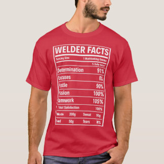 Camiseta Soldadura De Fatos Orgulhosos T-Shirts Para Dons D