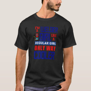 Camiseta Soldadura De Raparigas Para Mulheres Soldadeiras