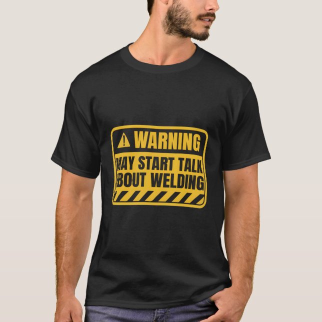 Camiseta Soldadura de trabalhadores de metais (Frente)