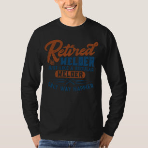 Camiseta Soldadura fora de uso como soldadura normal só de