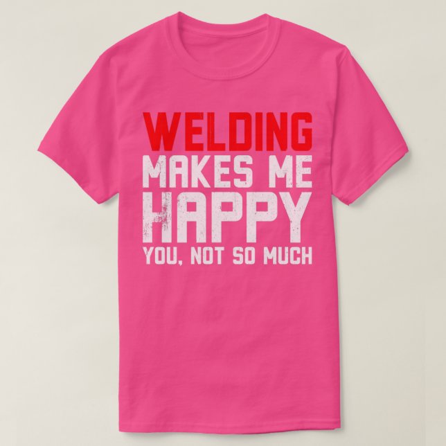 Camiseta Soldadura me faz feliz (Frente do Design)