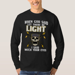 Camiseta Soldadura Para Homens Migtig & Arc Welder Lov