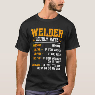 Camiseta Soldadura Por Taxa Horária