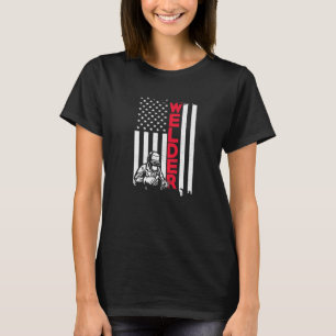 Camiseta Soldadura Vintage, Usa, American Flag Welder