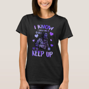 Camiseta Soldar Para Mulheres Que Eu Sei Que Eu Soltei Como