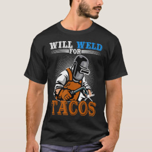 Camiseta Soldará por Tacos Funny Welder Welding Welders M
