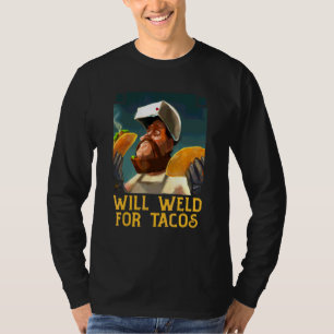 Camiseta Soldarei por Tacos Fantasia de Soldagem Sold