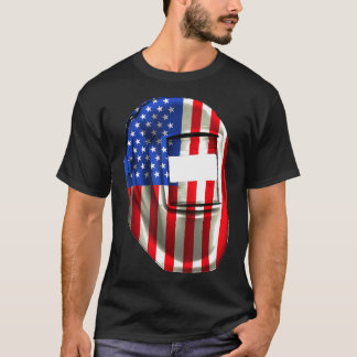 Camiseta Solder Oferta Patriótica Soldadura Americana Helme