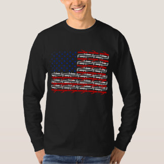 Camiseta Solder Vintage EUA - American Flag Welder 