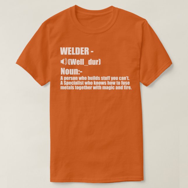 Camiseta Solder Welder Noun (1) (Frente do Design)