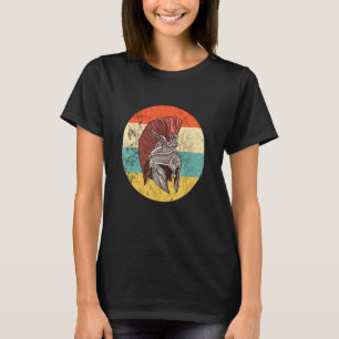 Camiseta Soldier Sparta Spartan Gladiator Helmet Retro Suns