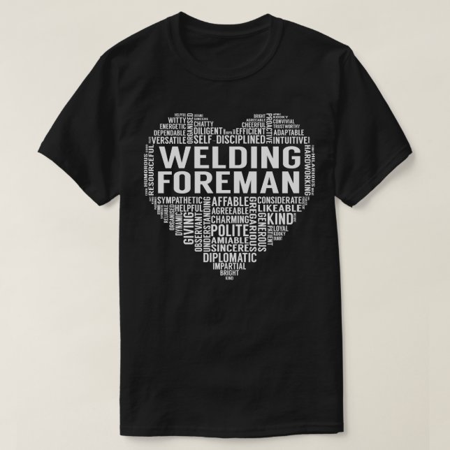 Camiseta Solding Foreman Heart (Frente do Design)