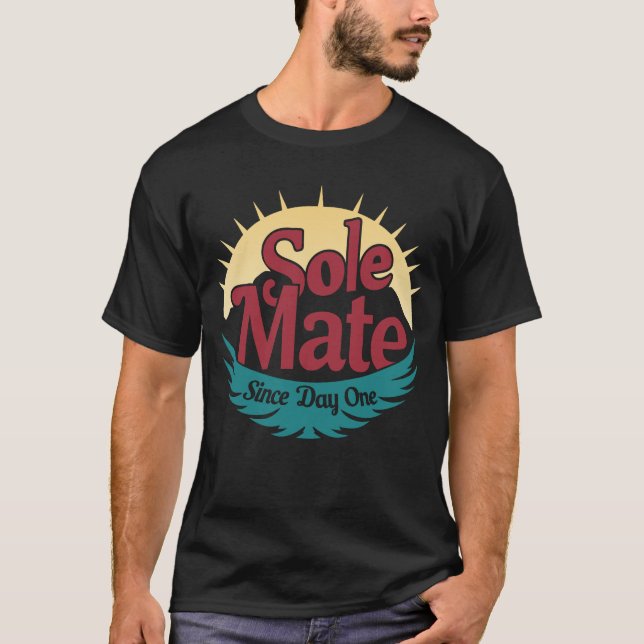 Camiseta Sole Mate Desde O Primeiro Dia (Frente)