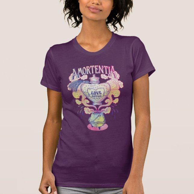 Camiseta Soletra Harry Potter| Amortentia Love Potion Bottl (Frente)