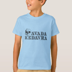 Camiseta Soletra Harry Potter  Avada Kedavra