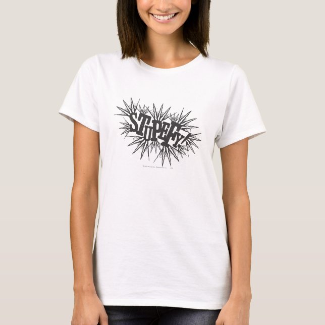 Camiseta Soletra Harry Potter| Estúpido! (Frente)