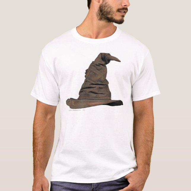 Camiseta Soletra Harry Potter| Triagem de Chapéus (Frente)