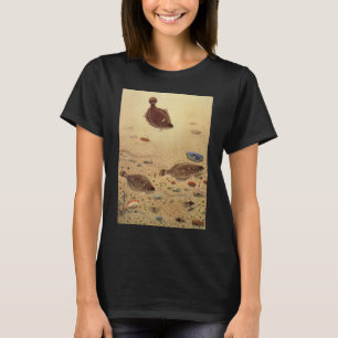 Camiseta Solhas ou Peixes Chatos, Vida Marinha Oceânica Ant
