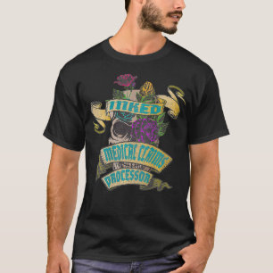 Camiseta Solicitações médicas Processador Tatuagem Crânio I