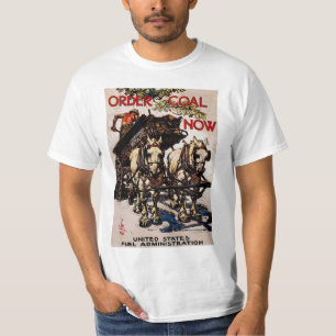 Camiseta Solicite carvão agora
