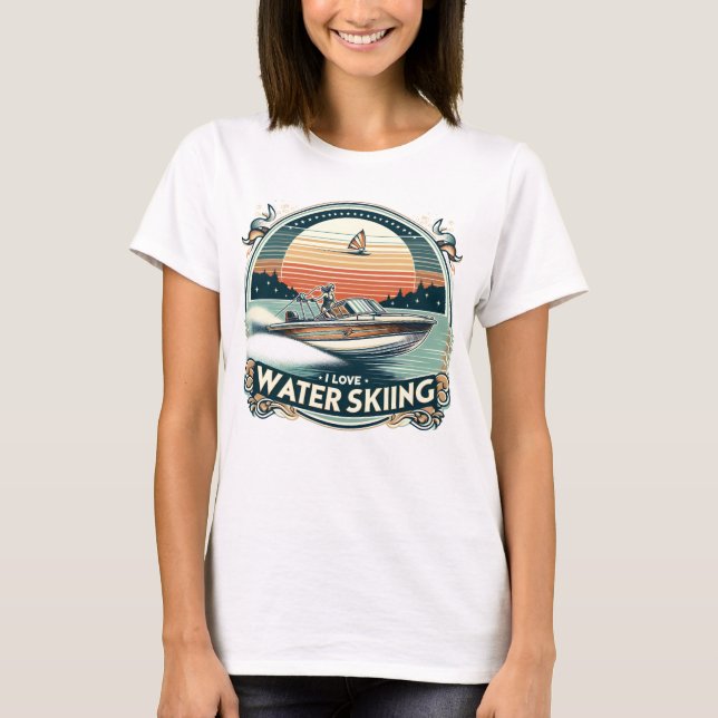 Camiseta Solidão no mar (Frente)