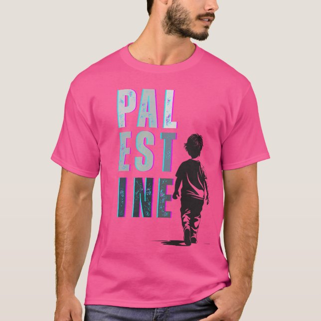 Camiseta Solidariedade à PALESTINA – Camisa Code P (Frente)