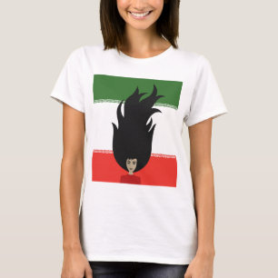 Camiseta Solidariedade às mulheres do Irã que se manifestam