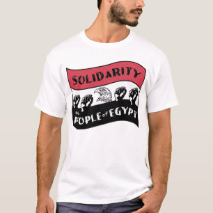 Camiseta Solidariedade com o Povo do Egito