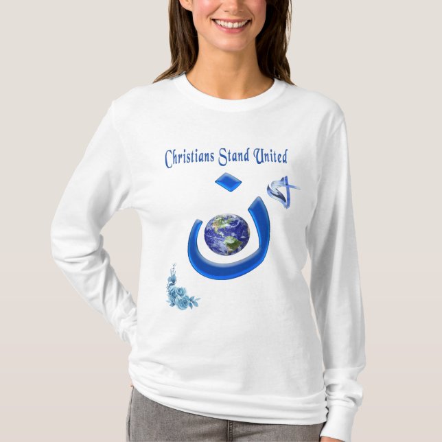 Camiseta Solidariedade Cristã (Frente)
