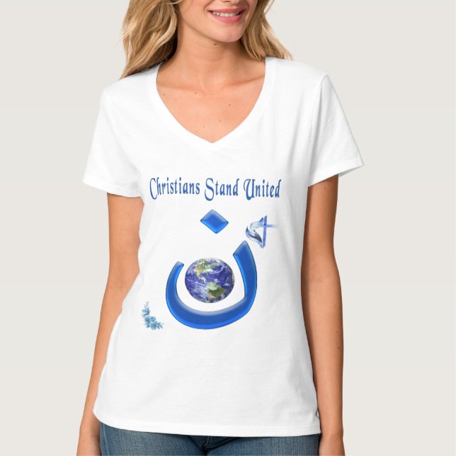 Camiseta Solidariedade Cristã (Frente)