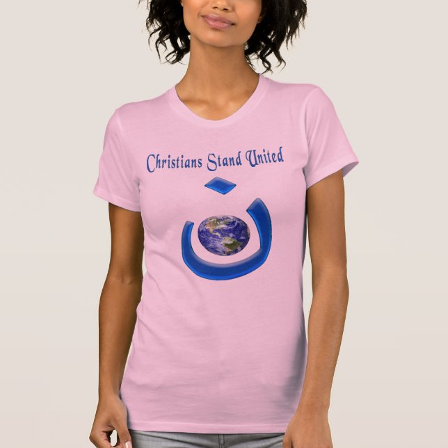 Camiseta Solidariedade Cristã (Frente)